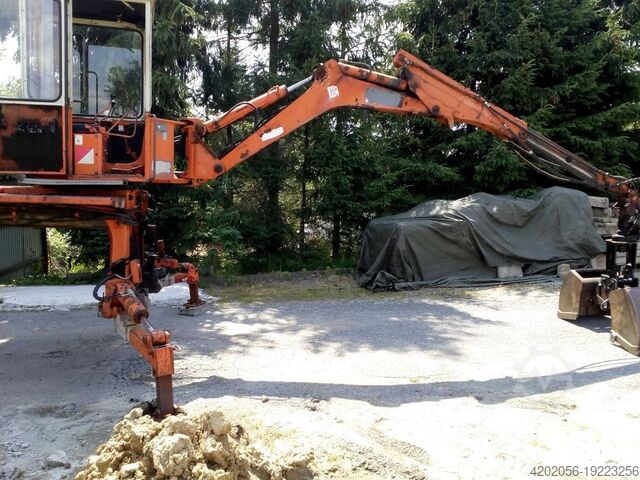 ładowarka kołowa Schaeff at16 unimog bagger abrollkipper Deutz f4l913 teleskop bagger abroller
