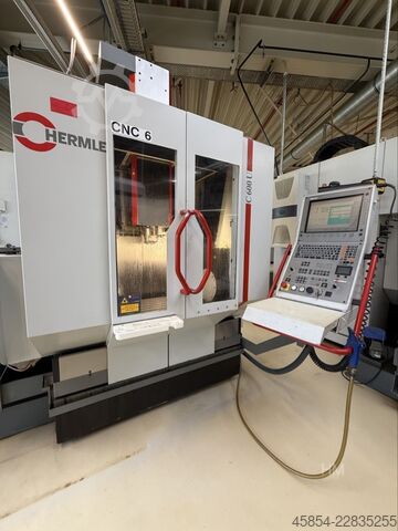 Hermle C600U с 4-й осью, центр CNC-BAB, год выпуска '04, внутренний номер 231232 Hermle C600U mit 4. Achse