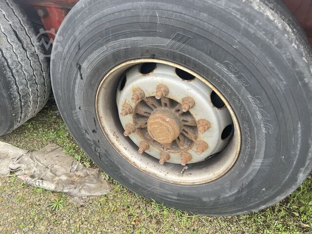 Auflieger mit offener Pritsche Fliegl SDS350  3 Achs Sattelauflieger