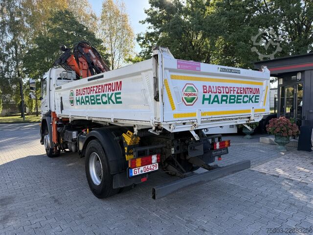 Żuraw samochodowy Mercedes-Benz Axor 1829 K 4X2 Kipper mit Kran Atlas 125.2