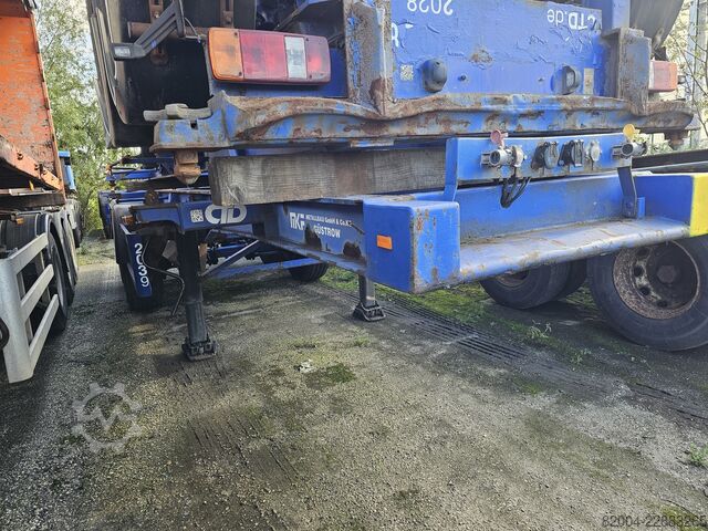 Gámaflutningar MKF METALLBAU CS 20 / STEEL SUSPENSION/ BPW DRUM.