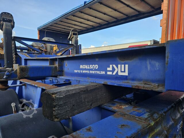 Prevoz zabojnikov MKF METALLBAU CS 20 / STEEL SUSPENSION/ BPW DRUM.