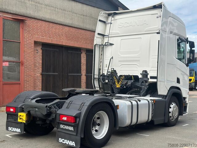 Camión de materiales peligrosos SCANIA R450 Euro6D Retarder ACC ADR EXII / EXIII PTO
