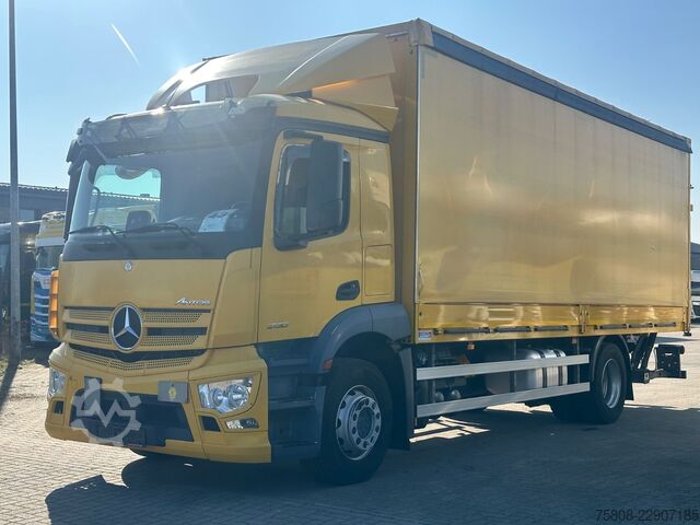 Camion plateau avec bâche MERCEDES-BENZ Antos 1830 4x2 Pritche Plane 7,20m LBW 2t. AHK