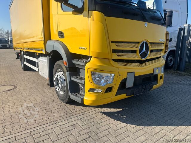Camion plateau avec bâche MERCEDES-BENZ Antos 1830 4x2 Pritche Plane 7,20m LBW 2t. AHK