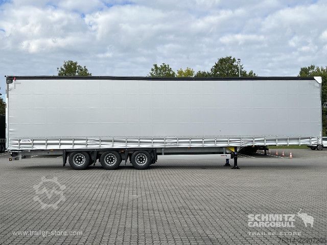 Naczepa otwarta z plandeką Schmitz Cargobull Curtainsider Mega Getränke