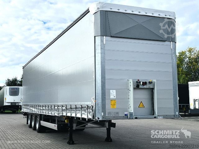 Naczepa otwarta z plandeką Schmitz Cargobull Curtainsider Mega Getränke