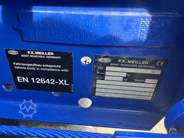 Furgón volquete trilateral MAN TGL 8.220 / 2 x AHK / KAMERA / NAVI