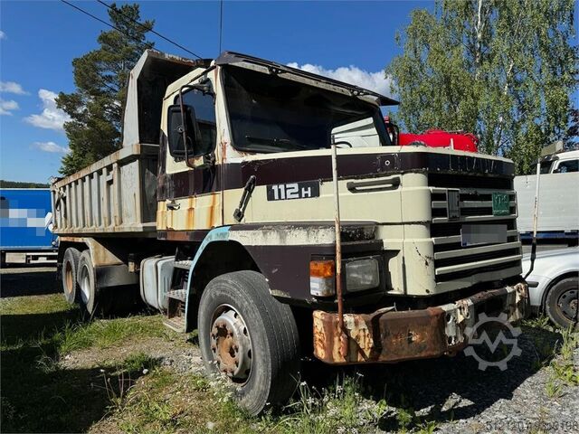 Tipper Scania 112H conventional truck WATCH VIDEO