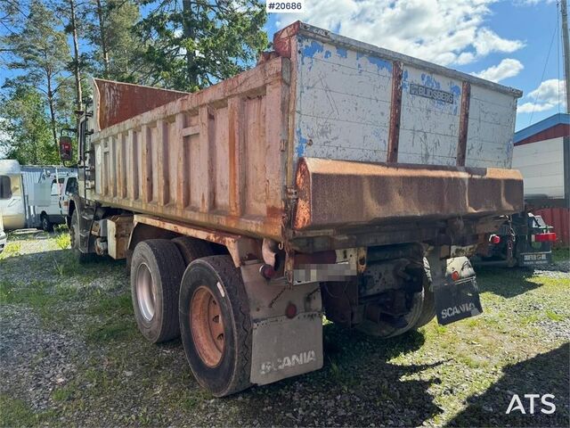 Tipper Scania 112H conventional truck WATCH VIDEO