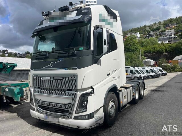 मानक SZM Volvo FH650 6x4 Tractor w/ 2013 HRD 3 axle jumbo trolley