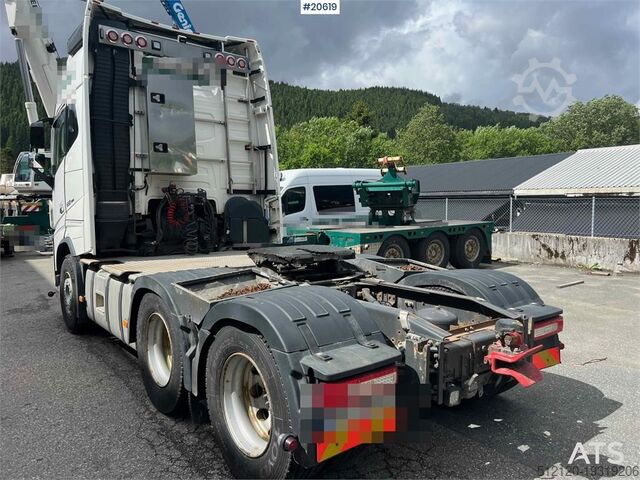 मानक SZM Volvo FH650 6x4 Tractor w/ 2013 HRD 3 axle jumbo trolley