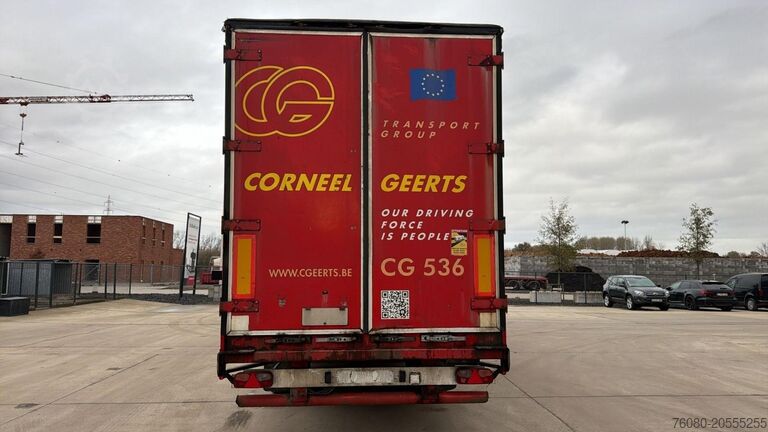 Curtain sided Van Hool 3B2007 (BELGIAN TRAILER IN PERFECT CONDITION / ...