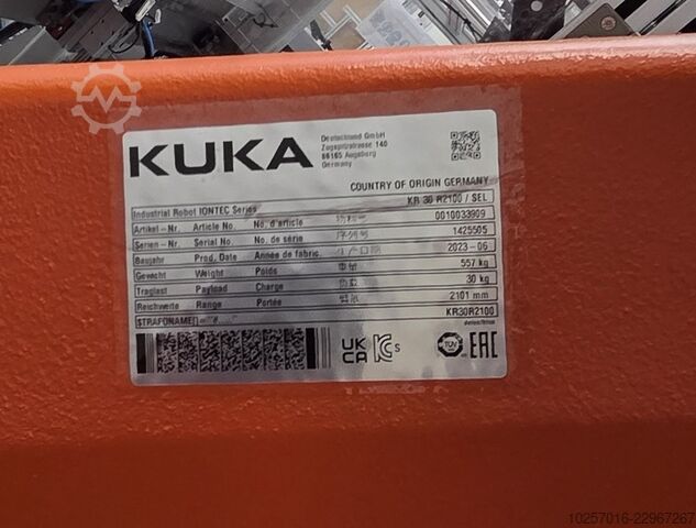 Industrial robot KUKA KR 30 R2100