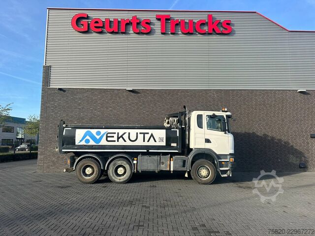 شاحنة قلابة Scania G440 6X6 WISSELSYTEEM