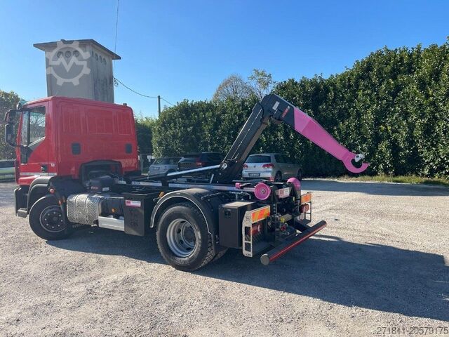 Φορτηγό γερανός roll-off IVECO IVECO EUROCARGO 160E USATO SCARRABILE