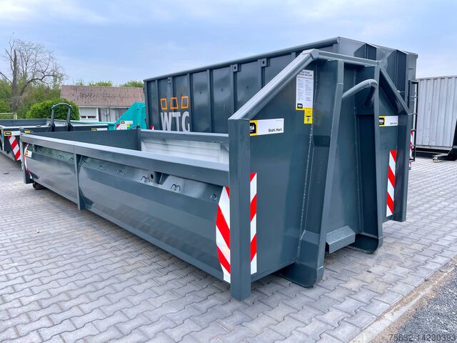 Hitta 12m3 Abrollcontainer/ 6,5m Bauschuttcontainer/ Kombiklappe/ Hakenliftcontainer/ massiv