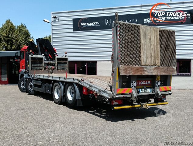 Darus teherautó MAN TGS 35.360 8x2 - Hiab 22TM Kraan, Machine trans...