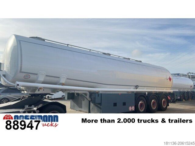 Semi-reboque tanque Rohr TAL-A-ZE 44,0, 43.500l, 4 Kammern, Untenbefüllung