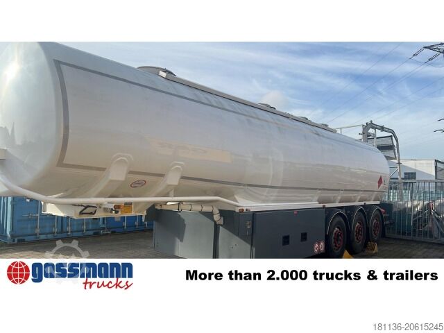 Semi-reboque tanque Rohr TAL-A-ZE 44,0, 43.500l, 4 Kammern, Untenbefüllung