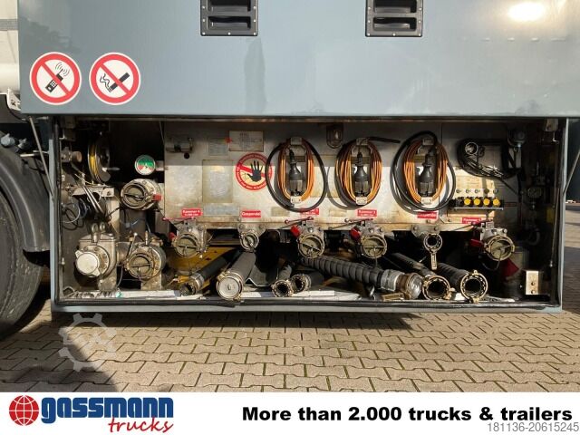 Semi-reboque tanque Rohr TAL-A-ZE 44,0, 43.500l, 4 Kammern, Untenbefüllung