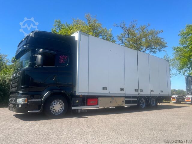 Kuffert Scania R520 V8 Sideloader King of Road