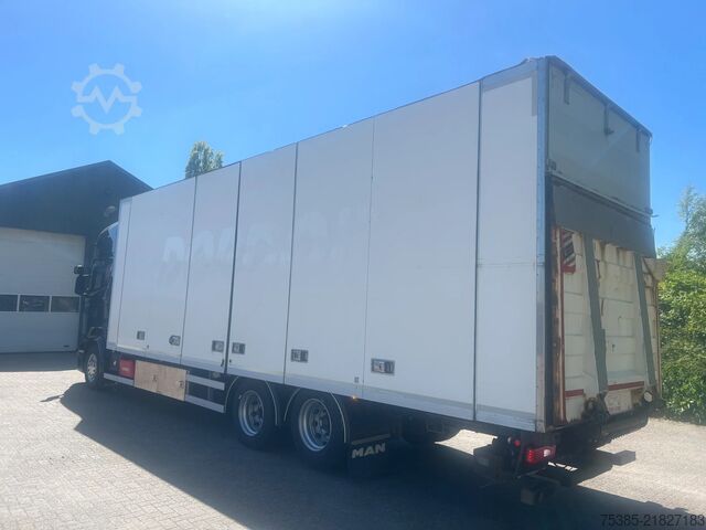 Kuffert Scania R520 V8 Sideloader King of Road