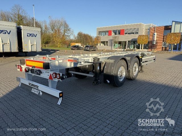 可更换底盘拖车 Schmitz Cargobull Zentralachsanhänger Wechselfahrgestell Standard