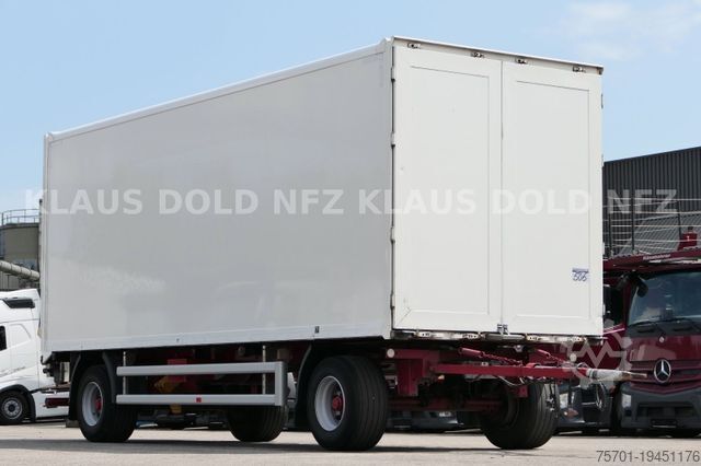 Remolque caja SPIER AGL 290 Koffer 45m³ Durchladeeinrichtung LBW