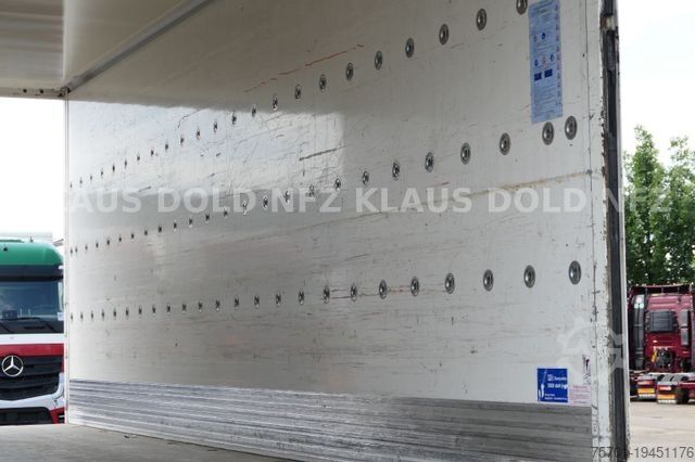 Remolque caja SPIER AGL 290 Koffer 45m³ Durchladeeinrichtung LBW
