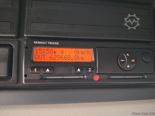 Tentinis puspriekabė RENAULT D 19 WIDE 320 - 4X2 - E6 - TELMA