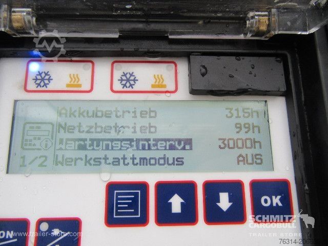 Semi-reboque frigorífico Schmitz Cargobull Tiefkühler Standard Trennwand Ladebordwand
