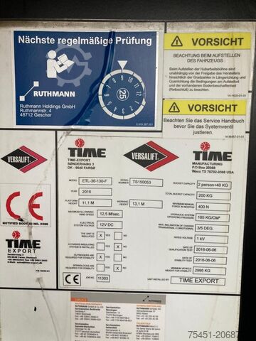 รถบรรทุกแพลตฟอร์มงาน Mercedes-Benz Sprinter 316 CDI Kasten Hubarbeitsbühne KLIMA