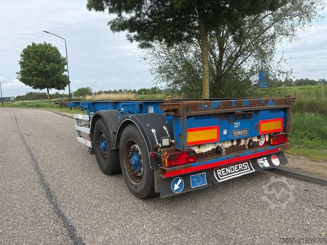 Prevoz zabojnikov Renders ROC 12.18 C20 20 FT Chassis / BPW Axles / Discb...