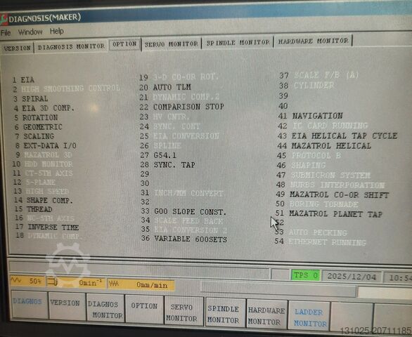 Вертикален Обработващ център MAZAK VTC300C II