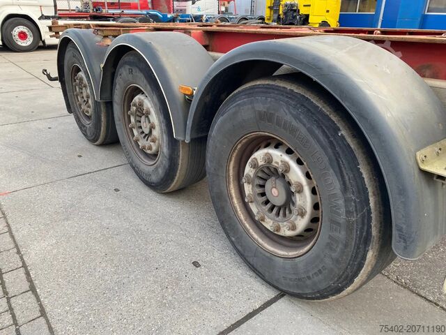 Транспорт на контейнери Van Hool Container Chassis / 2x Extendable / SAF + Disc