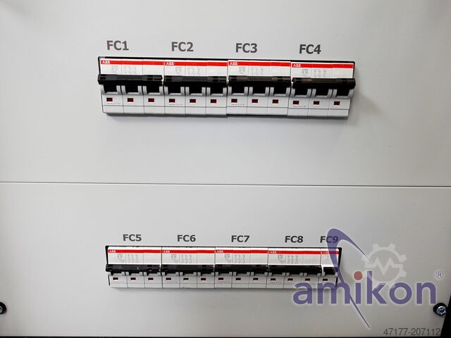 Effekttestskåp Schulz Electronic Leistungs-Testschrank mit 8× Delta Elektronika SM330-AR-22