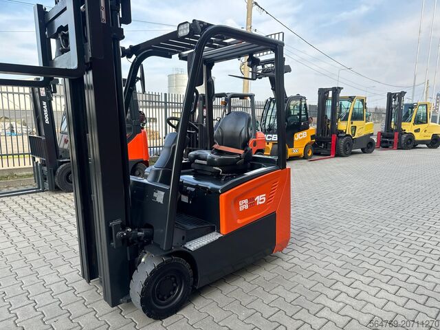 3-kolesový vysokozdvižný vozík DOOSAN B15T-7/2021y./ Lithium battery/New price