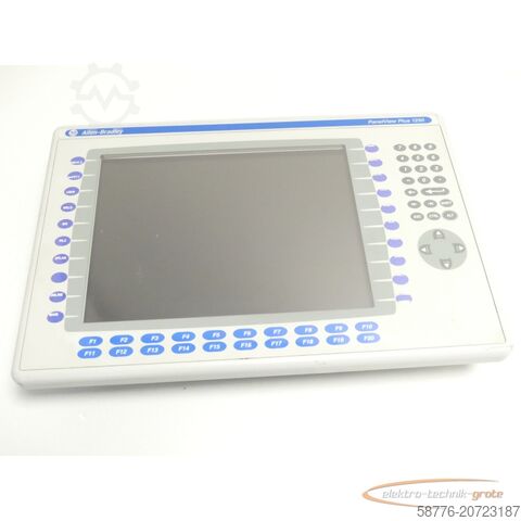 Allen Bradley component Allen-Bradley 2711P-RDB12C Panelview Plus 1250 SN: 41269093