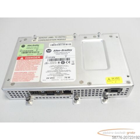 Allen Bradley 2711P-RP6 Panelview Plus Logic / 2711P-B12C4D6 SN: 42857-4