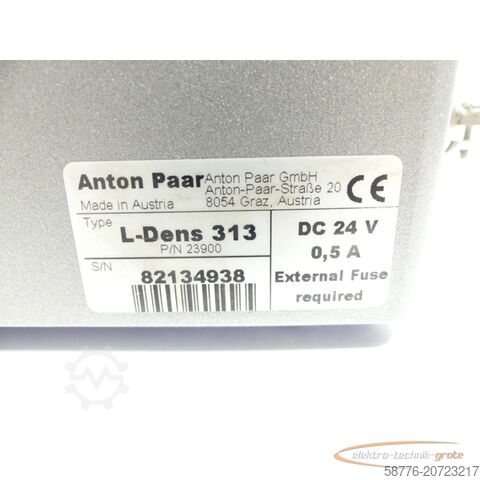 组成部分 Anton Paar L-Dens 313 / 23900 Dichte-Transmitter SN: 82134938