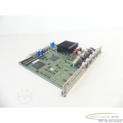 平衡系统组件 Balance Systems 9SHVM2512BN220 Auswuchtkarte SN: B804342