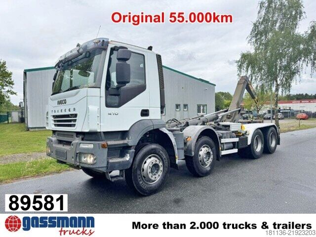 Kanca kasalı yük kamyonu (roll-off) Iveco Trakker 340 T 41 8x4