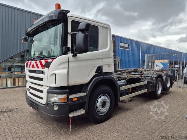 钩臂系统 Scania P360 6X2 Containersysteem/ 21T Multilift/ Adjus...