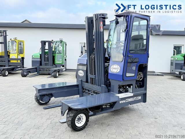 štvorcestný vysokozdvižný vozík Combilift C4500S GAS TRIPLEX 5550 FREE-LIFT 2317H