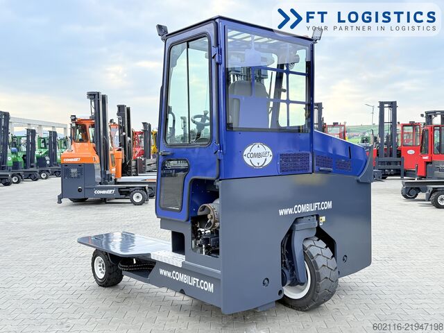 štvorcestný vysokozdvižný vozík Combilift C4500S GAS TRIPLEX 5550 FREE-LIFT 2317H