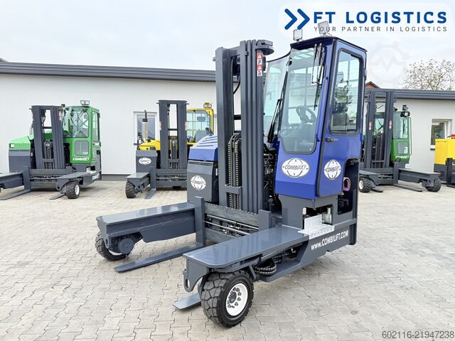 Empilhadeira multidirecional Combilift C4000 GAS TRIPLEX 5550 POSITIONER CABIN