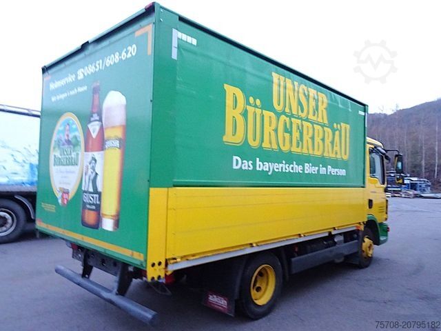 Camión de bebidas MAN 10.180/8.180 TGL*blatt/luft*Diff*Super Nutzlast!