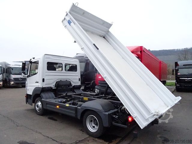 Benne tri-benne MERCEDES-BENZ 818 Atego*Meiller Kipper*2x AHK*Diff.*Neuzustand