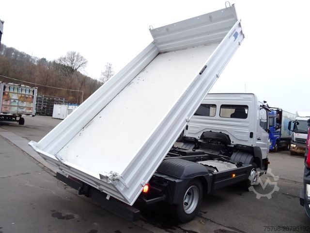 Three-way tipper van MERCEDES-BENZ 818 Atego*Meiller Kipper*2x AHK*Diff.*Neuzustand